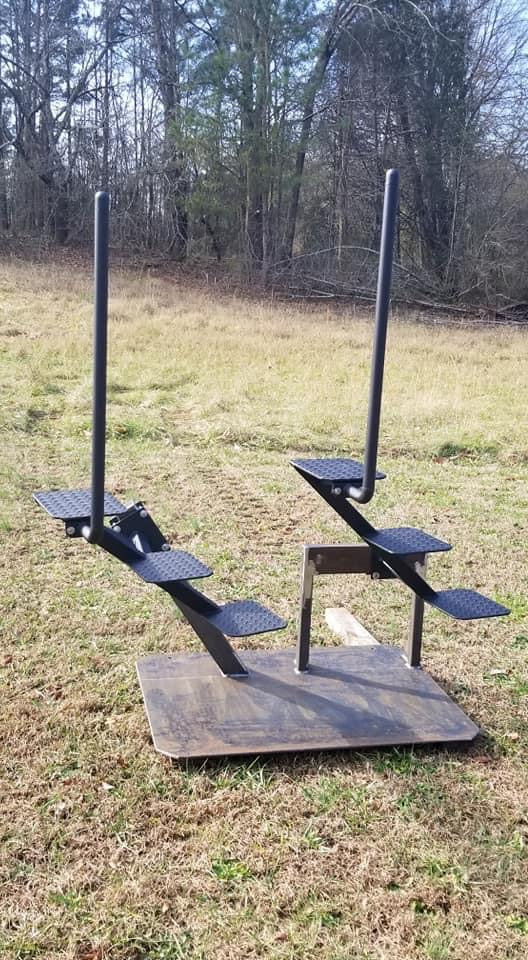 Standard Bolt On, no side step - Custom Boat Steps