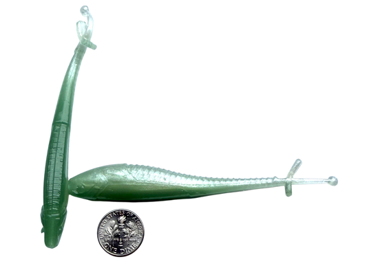 Lunch Minnow - 3.9" Olive Green